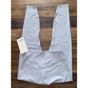 Lululemon Wunder Under Senseknit High Rise 25” Starch Blue Size 8 NWT